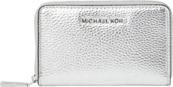 Michael Kors Michael Wallets Silver , Grijs, Dames