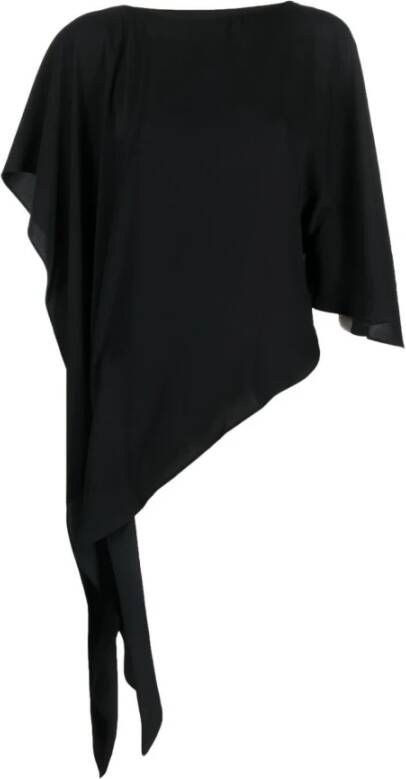 MM6 Maison Margiela Poncho's Zwart Dames