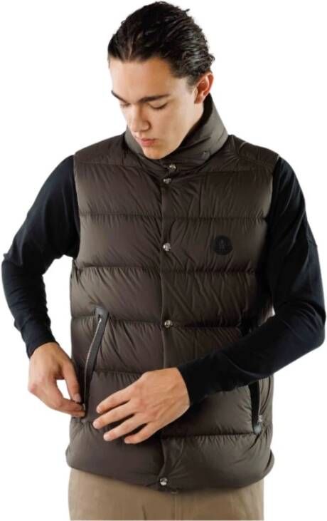 Moncler Bodywarmers Groen Heren