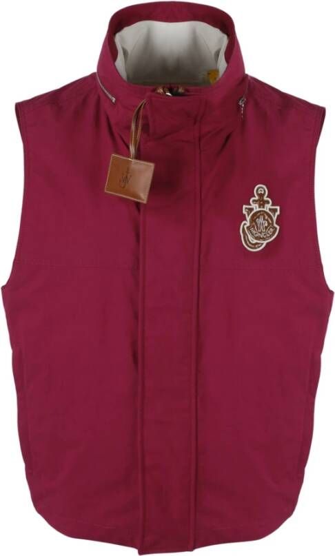 Moncler Bodywarmers Rood Heren