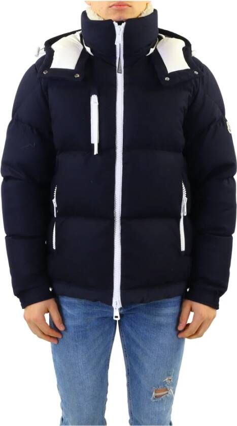 Moncler Tarentaise Short Down Jacket , Blauw, Heren