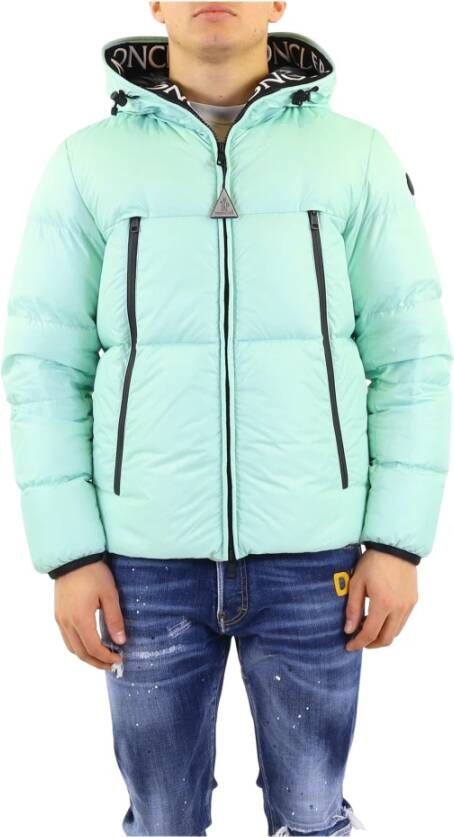 Moncler Montcla short down jas , Groen, Heren