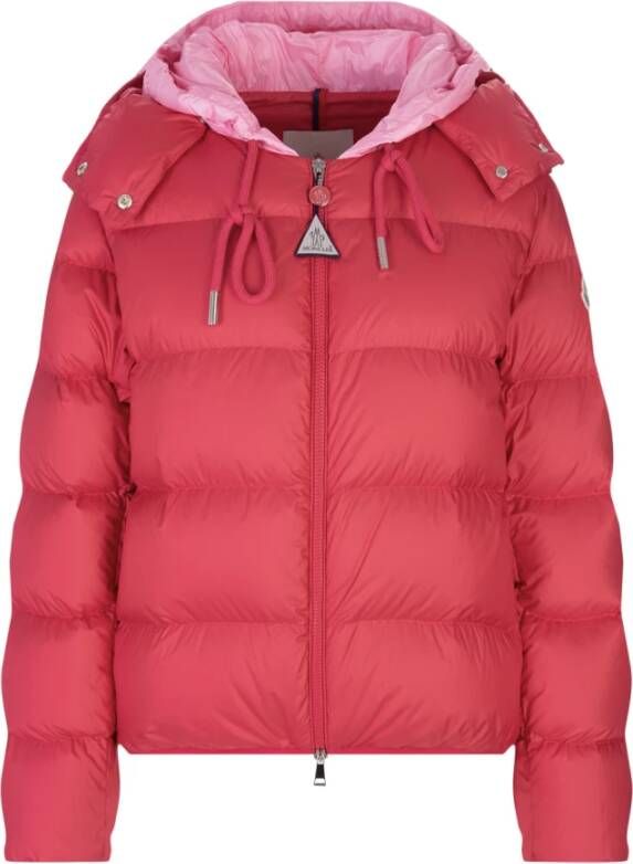 Moncler Gewatteerde Jassen Rood Dames