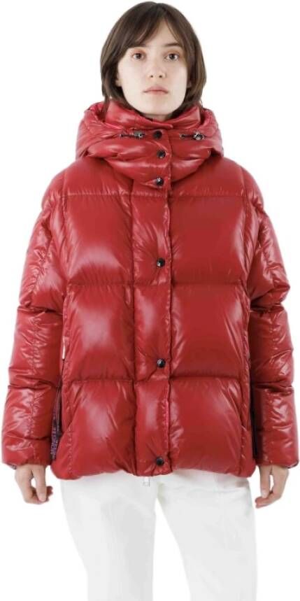 Moncler Gewatteerde Jassen Rood Dames