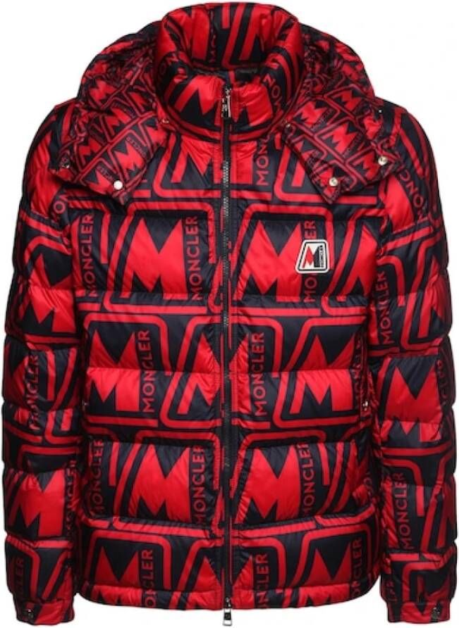 Moncler Gewatteerde jassen Rood Heren