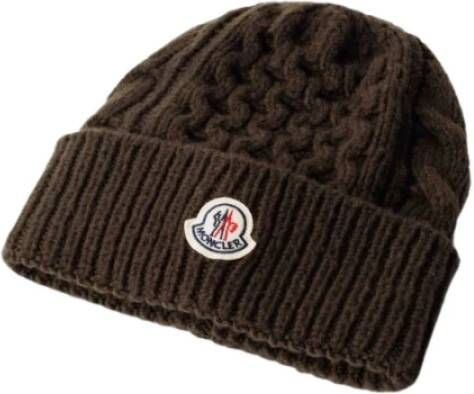 Moncler Hoeden Groen Heren