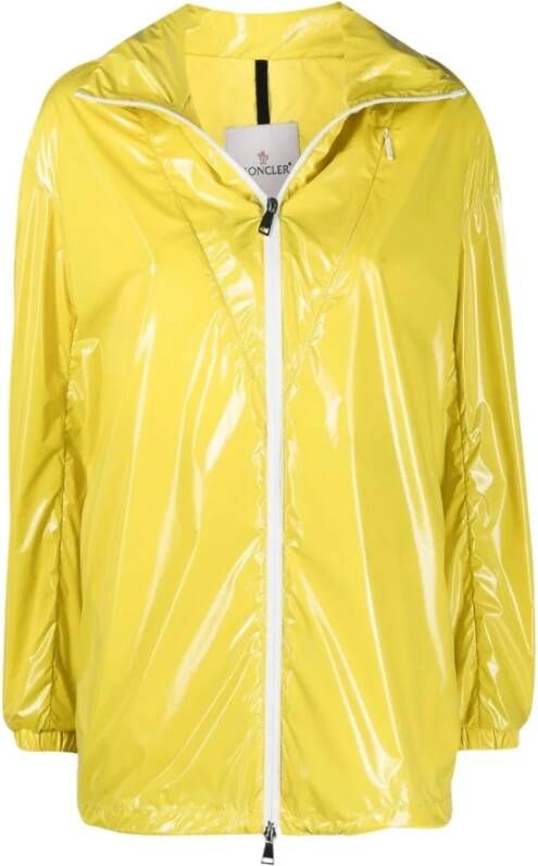 Moncler Regenjassen Geel Dames