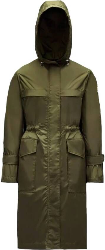 Moncler Regenjassen Groen Dames