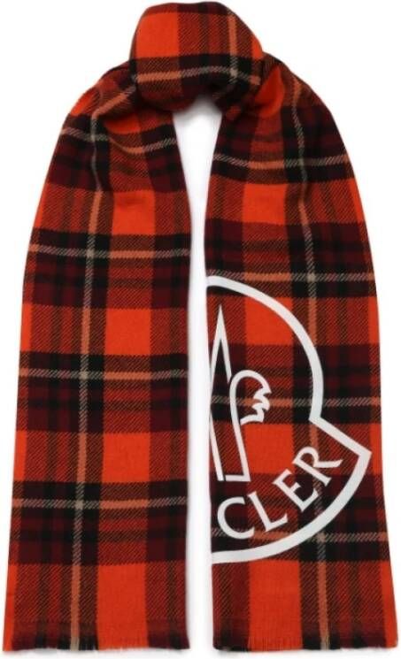 Moncler Sjaals Rood Heren