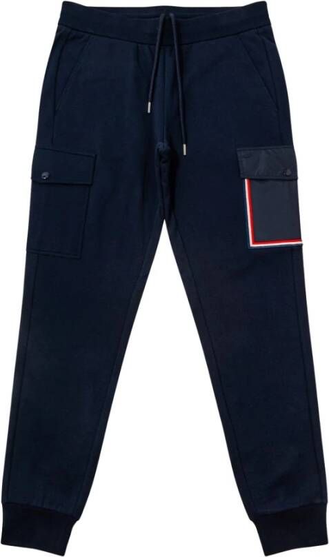 Moncler Flag tapered fit cargobroek met logo en steekzakken