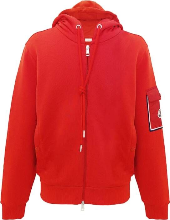 Moncler Truien & Vesten Rood Heren