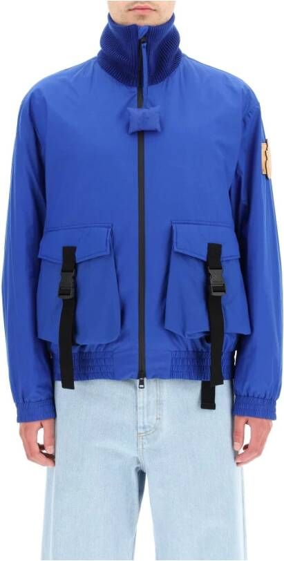 Moncler X Jwanderson Genius 1 Cotton Down Jacket , Blauw, Heren