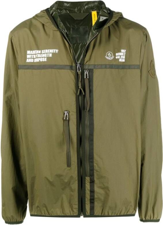Moncler Zomerjassen Groen Heren