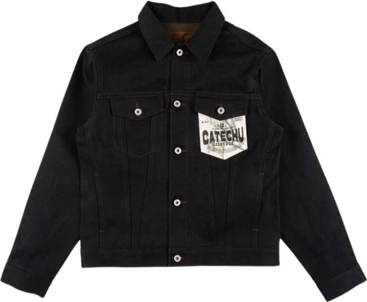 Naked & Famous Denim Spijkerjassen Zwart Heren