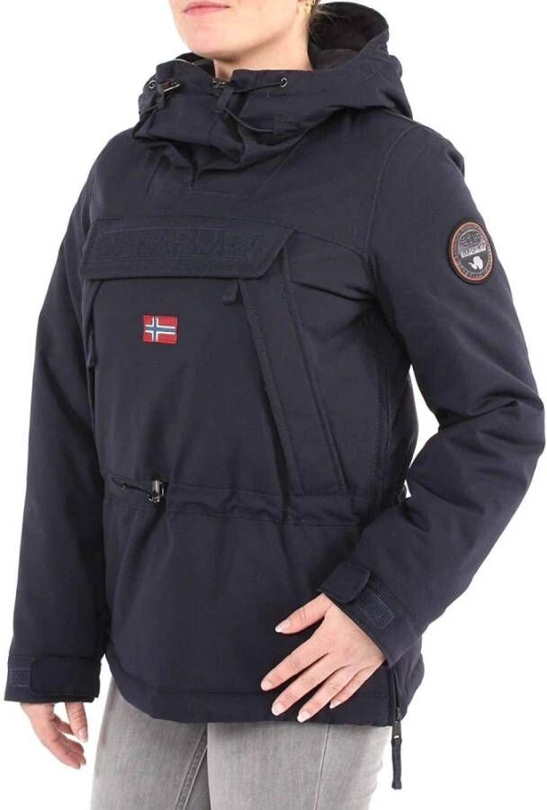 Napapijri Gewatteerde Jassen Blauw Dames