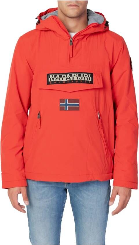 Napapijri Regenjassen Rood Heren