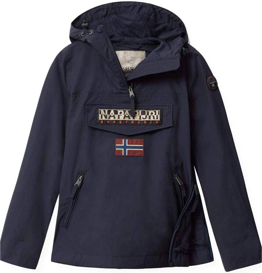 Napapijri Rainforest S W Pocket Giacca , Blauw, Dames