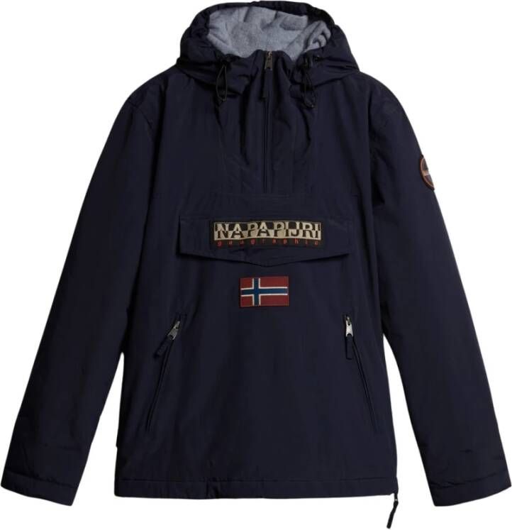 Napapijri Zomerjassen Blauw Heren