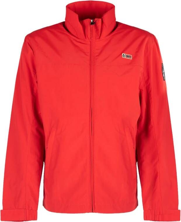 Napapijri Zomerjassen Rood Heren