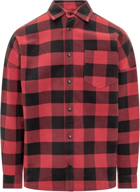 Palm Angels Alledaagse t shirts , Rood, Heren