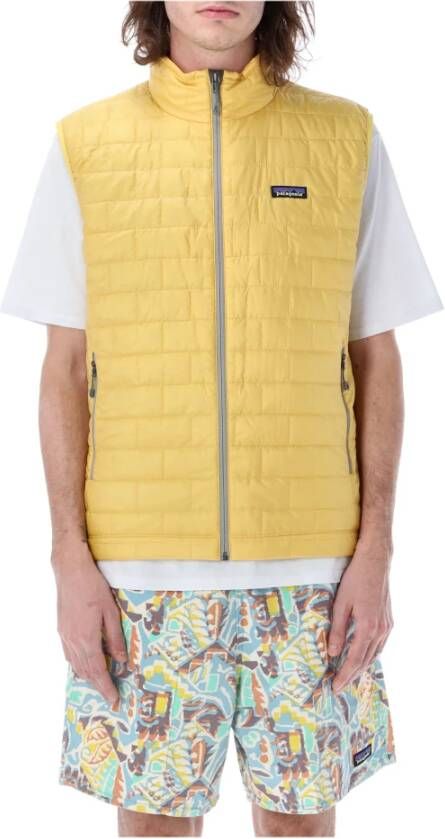 Patagonia Bodywarmers Geel Heren