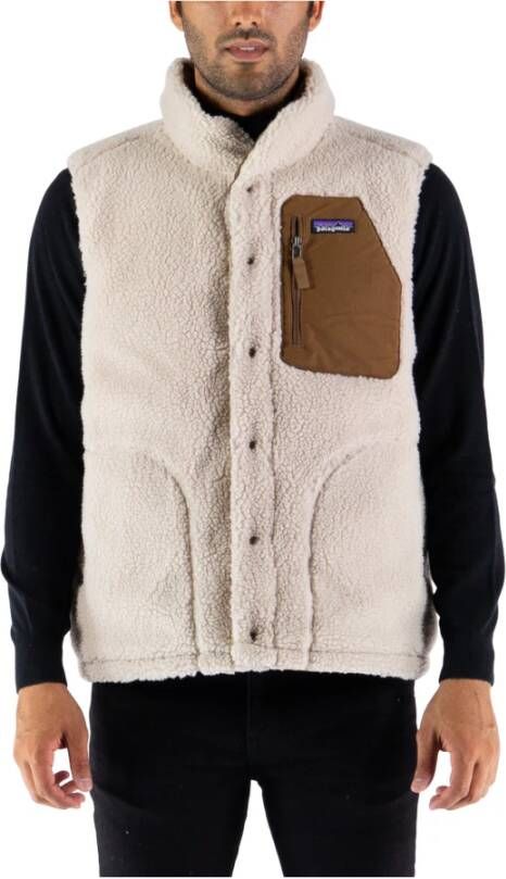 Patagonia Bodywarmers Wit Heren