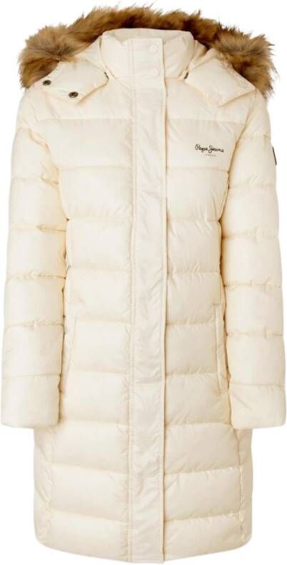 PATRIZIA PEPE Jeans Women's Jacket , Wit, Dames