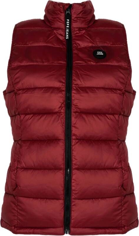 Pepe Jeans Bodywarmers Rood Dames