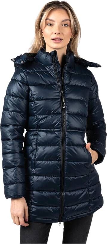 Pepe Jeans Gewatteerde Jassen Blauw Dames