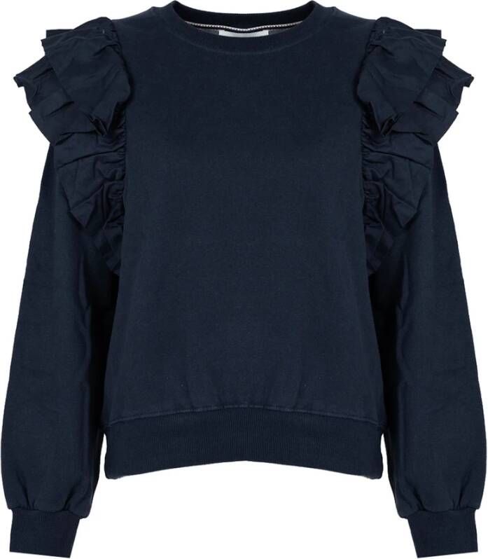 Pepe Jeans Hoodies & Sweatvesten Blauw Dames