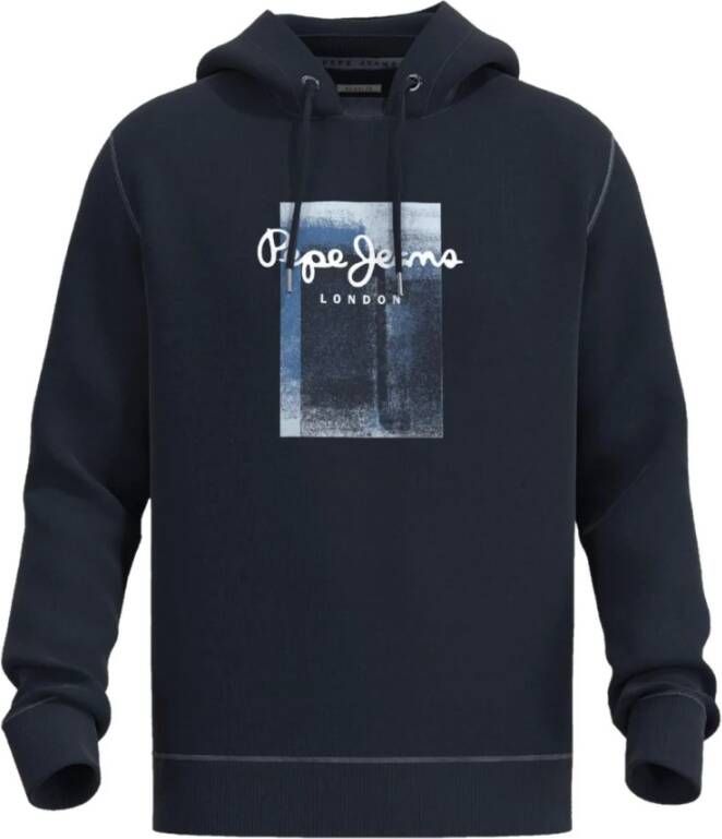 Pepe Jeans Hoodies & sweatvesten Blauw Heren