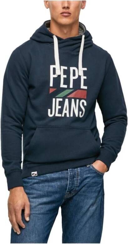 Pepe Jeans Hoodies & sweatvesten Blauw Heren