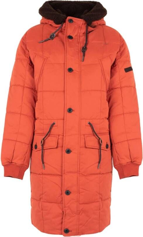 Pepe Jeans Parka Jassen Oranje Dames