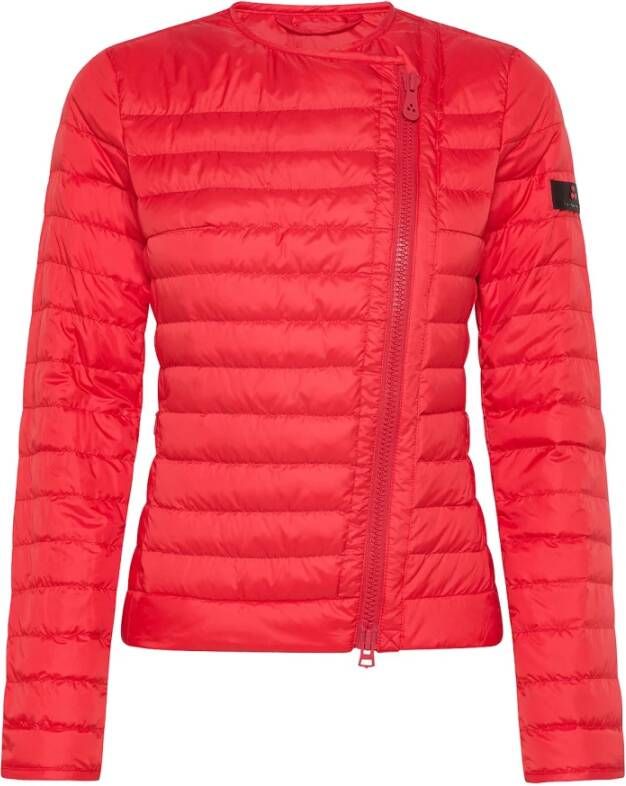 Peuterey Slim fit superlight down jacket , Rood, Dames