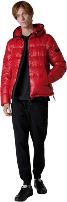 Peuterey Nylon ripstop down jacket , Rood, Heren