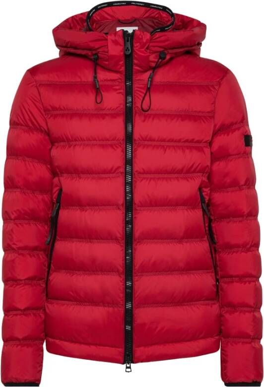 Peuterey Ultra lightweight and semi shiny down jacket , Rood, Heren
