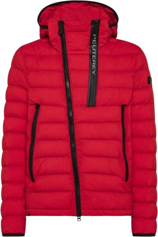 Peuterey Gewatteerde jassen Rood Heren