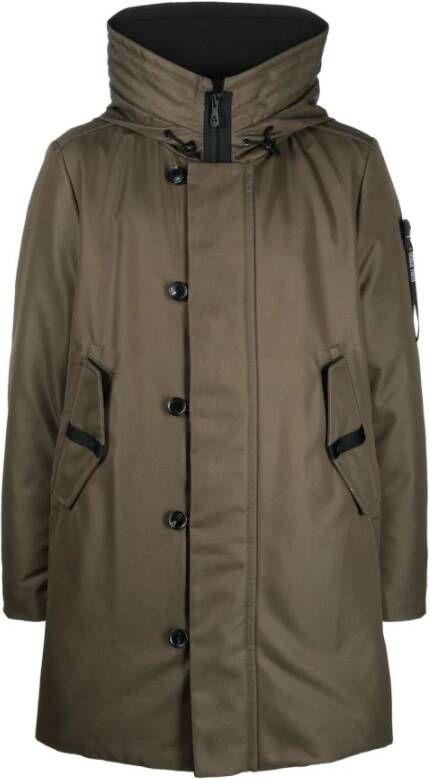 Peuterey Kasa SL 00 Mlitary GRE Parka , Bruin, Heren