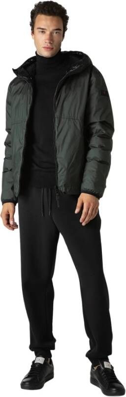 Peuterey Ultra lichtgewicht en waterdichte bomberjack , Groen, Heren