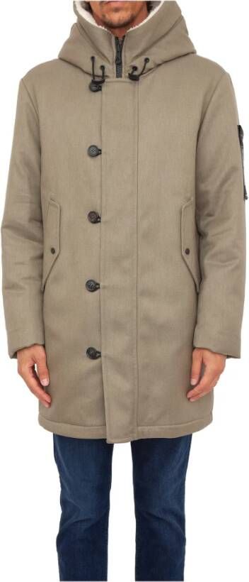 Peuterey Winterjassen Groen Heren