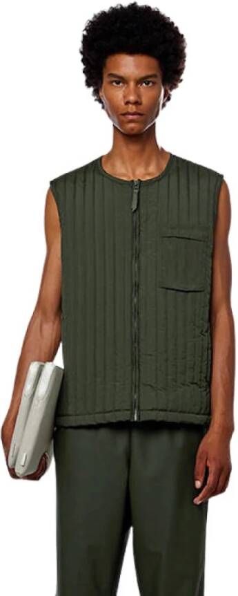 Rains Liner Vest 18320 Vest , Groen, Unisex