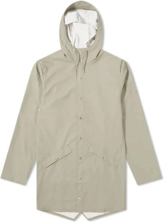 Rains Outdoorjassen Beige Heren
