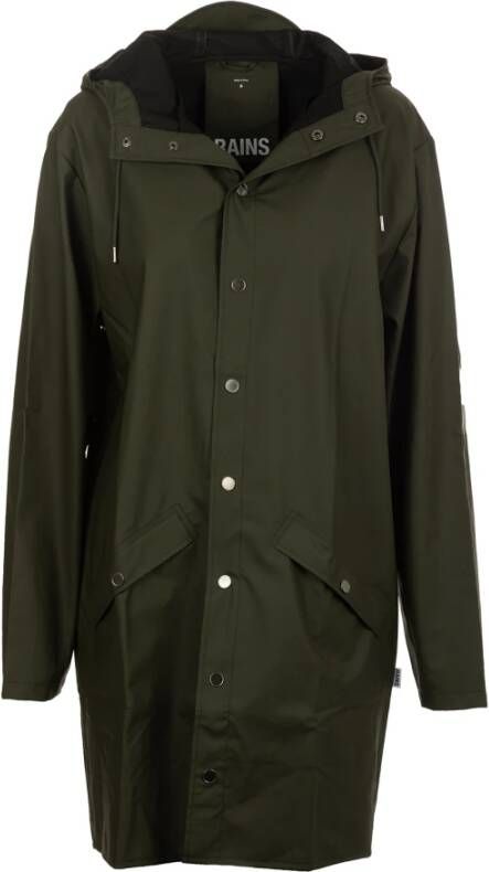 Rains Parka Jassen Groen Dames