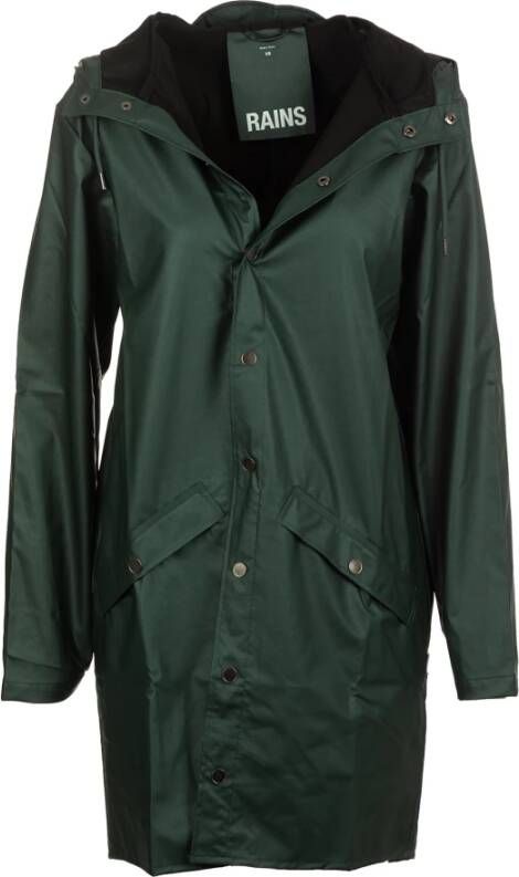 Rains Parka Jassen Groen Dames
