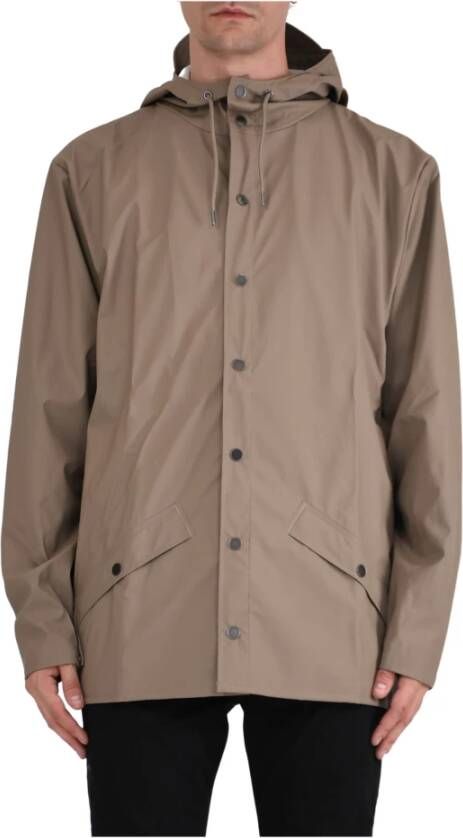 Rains Regenjassen Beige Heren