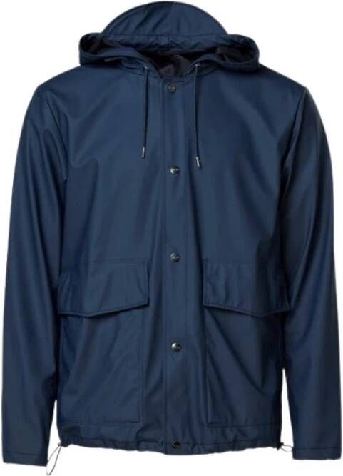 Rains Regenjassen Blauw Heren