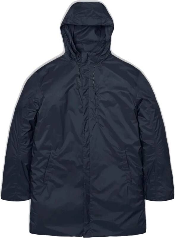 Rains Regenjassen Blauw unisex