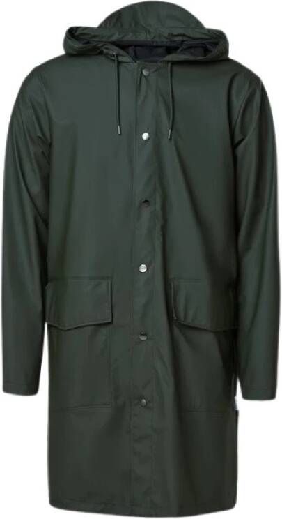 Rains Hooded 1831 jas , Groen, Heren