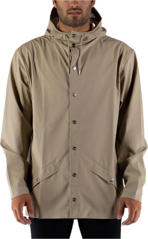 Rains Zomerjassen Beige Heren