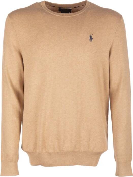 Polo Ralph Lauren Trui PULL COL ROND AJUSTE EN COTON PIMA LOGO PONY PLAYER